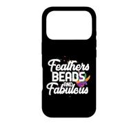 FEATHERS BEADS AND FABULOUS Case for iPhone 17 Pro