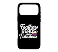 FEATHERS BEADS AND FABULOUS Case for iPhone 17 Pro Max