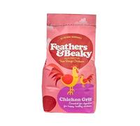 Feathers & Beaky | Chicken Grit | Produces Strong Bones & Shells | Aids Digestion | Made in the UK (5kg)