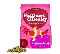 Feathers & Beaky | Chicken Treat | Promotes Good Health, with no artificial ingredients | Creates Happy Chickens | Made in the UK (5kg)