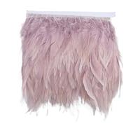 Feathers Fringe Trims 2M Plumas Pheasant Feathers Trims Party Crafts DIY Feather Ribbons Wedding Sewing 10-15cm(Color3)