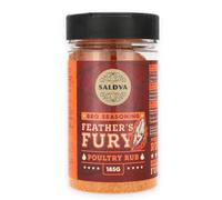 Feather's Fury All-Purpose Chicken Seasoning - 100% Natural Aromatic Spice Blend - Perfect for Roasting, Grilling & Everyday Poultry Dishes - Large Jar (185g)