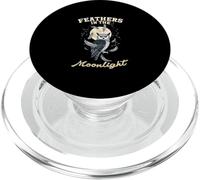 Feathers In The Moonlight Nocturnal Owl Lover PopSockets PopGrip for MagSafe