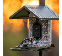 FeatherSnap Scout Wi-Fi Solar Powered Smart Bird Feeder with Camera, Size 40cm