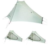 Featherstone Backbone 1 Person Ultralight Tent for Backpacking, Camping, Thru Hiking - Trekking Pole Backpacking Tent - Waterproof, Single-Wall, Durable Shelter - Compact, Light, & Easy to Carry
