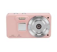 Feature Packed 4K Digital Camera, 64MP, 18x Zoom, Auto, Anti Shake Capability, Perfectly Compact for Travel, Suitable for Teens, Boys, Girls, Kids (Pink)