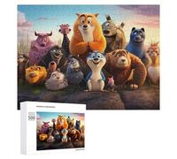 Featured Design: Amazon's 'The Road to Uncharted' Characters, 500 PCS, Displayable Picture Puzzle, New Year Party Activity - to Assemble, Frame And Display