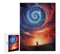 Featured Design: Anime Black Hole Creator, 500 PCS, Wooden Art Puzzle, Year-End Present, for Relaxing Solo Or Group Play