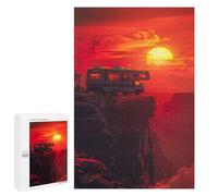 Featured Design: Camper Van Sunset Adventure, 1000 PCS, Adult Tabletop Puzzle, Thoughtful Present - for Detail-Focused Puzzlers