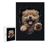 Featured Design: Chow Chow, 500 PCS, Displayable Picture Puzzle, Year-End Present - for Quiet Evenings And Focused Play