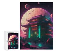 Featured Design: Cosmic Temple, 300 PCS, Adult Tabletop Puzzle, Holiday-Season Gift, for Mindful Indoor Entertainment