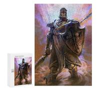 Featured Design: Deus Vult, 300 PCS, Displayable Picture Puzzle, Year-End Present - for Quiet Evenings And Focused Play