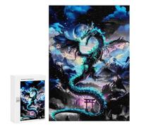 Featured Design: Dragon Gateway Landscape, 300 PCS, Wooden Art Puzzle, Weekend Puzzle Project - for Quiet Evenings And Focused Play