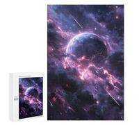 Featured Design: Galactic Storms Cosmic Energy Display -1, 1000 PCS, Displayable Picture Puzzle, New Year Gift - for Quiet Evenings And Focused Play