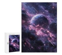 Featured Design: Galactic Storms Cosmic Energy Display -1, 300 PCS, Displayable Picture Puzzle, New Year Gift - for Quiet Evenings And Focused Play