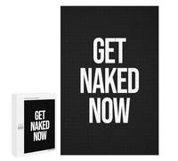 Featured Design: Get Naked Now, 1000 PCS, Decorative Wooden Puzzle, Year-End Present - for Detail-Focused Puzzlers