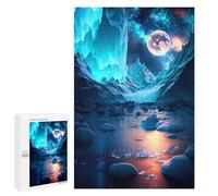 Featured Design: Ice Cold Antarctica, 1000 PCS, Wooden Art Puzzle, Weekend Puzzle Project - for Quiet Evenings And Focused Play