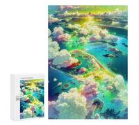 Featured Design: Island of Dreams -2, 300 PCS, Jigsaw Puzzle for Adults, Gift for Winter Evenings, for Relaxing Solo Or Group Play