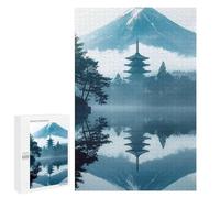 Featured Design: Japan Style Poster, 1000 PCS, Displayable Picture Puzzle, Mindful Gift for Adults - for Detail-Focused Puzzlers
