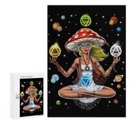 Featured Design: Magical Mushroom Meditation, 300 PCS, Challenging Puzzle for Adults, Gift for Winter Evenings, for Relaxing Solo Or Group Play