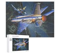 Featured Design: Mig21 PF Vs F4 Phantom II, 500 PCS, Challenging Puzzle for Adults, Winter Activity Gift, for Relaxing Solo Or Group Play