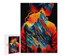 Featured Design: Mountain Within Me, 500 PCS, Wooden Art Puzzle, Holiday-Season Gift, with A Decorative Finished Picture