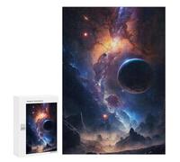Featured Design: Mysterious Universe, 300 PCS, Jigsaw Puzzle for Adults, Festive Gift for Adults - for A Rewarding Weekend Challenge