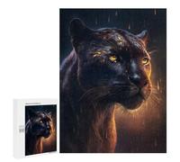Featured Design: Panther Rain, 500 PCS, Decorative Jigsaw for Grown-Ups, Weekend Puzzle Project - for Quiet Evenings And Focused Play