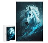 Featured Design: Phantom Steed, 1000 PCS, Challenging Puzzle for Adults, Winter Gift, with A Decorative Finished Picture