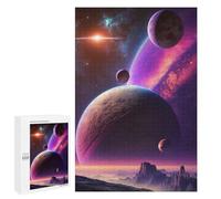 Featured Design: Planet Proxima Centauri B, 1000 PCS, Jigsaw Puzzle for Adults, New Year Puzzle Gift - to Assemble, Frame And Display