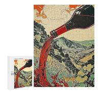 Featured Design: Pour in The Wine, 500 PCS, Challenging Puzzle for Adults, Screen-Free Activity - for Quiet Evenings And Focused Play