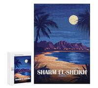 Featured Design: Sharm El-Sheikh Egypt Travel, 300 PCS, Challenging Puzzle for Adults, Gift for Puzzle Lovers - for A Rewarding Weekend Challenge