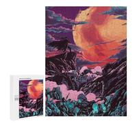 Featured Design: Silent Planet A Lone Warrior's Journey, 500 PCS, Decorative Wooden Puzzle, New Year Party Activity - to Assemble, Frame And Display