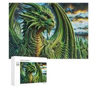 Featured Design: The Living Gargoyle, 300 PCS, Displayable Picture Puzzle, New Year Gift - for Quiet Evenings And Focused Play