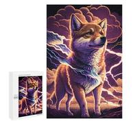 Featured Design: Thundering Wolf Fantasy Art, 1000 PCS, Challenging Puzzle for Adults, Gift for Puzzle Lovers - for A Rewarding Weekend Challenge
