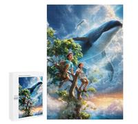 Featured Design: Whispers in The Wind, 1000 PCS, Wooden Art Puzzle, Winter Gift - to Assemble, Frame And Display