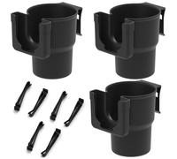 Features Auto Drink Holder with Adjustable Phone Stand, Non-Slip Base for Improved Vehicle Compatibility Vehicle Drink Holder Phone Mount