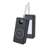 Features fast charging for multiple devices with a small 12x18650 battery organizer power case