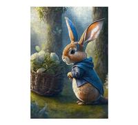 Featuring Peter Rabbit's Adventure in The Forest Jigsaw Puzzle, 300 Piece