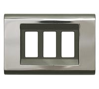 Feb 2583/CFN Plate Click 3 Modules, Gunmetal