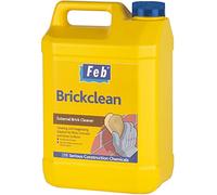 Feb Brickclean External Brick Cleaner | Cleaning and Deagreasing Solution for Brick, Concrete and Stone Surfaces - 5 Litre