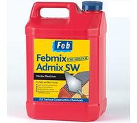 Feb Febmix Admix South West and West Country Mortar Plasticiser, Dark Brown, 5 Litre