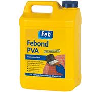 Feb Febond Professional PVA, White, 5 Litre
