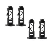 Febbya Wheelie Bin Lid Hinge Pins,4PCS Plastic Replacement for 240L Waste Container,Lid Clips Fits Green Black Otto ESE UK,68mmx31mm,for Household and Commercial Wheelie Trash Bins