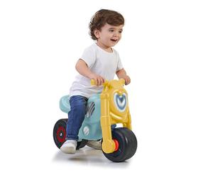 FEBER - Motofeber Casual Motorcycle Scale with a Design that Transmits Relaxation, Stable and Safe, Development for Children from 18 Months to 3 Years, Famous (FED30000)