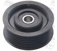 FEBEST 0288-Z12 Deflection/Guide Pulley, V-ribbed belt for NISSAN,NISSAN (DFAC),