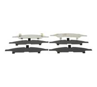Febest 0403-KS3WF Anti Squeal Foil Brake Pad Fits Mitsubishi L200 Triton Pajero