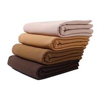 Febfim 4 PCS Muslim Women Soft Premium Solid Chiffon Hijab Scarves Shawl Long Scarf Wrap Scarves with Gift Box (Mixcolor Clear)