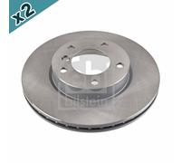 FEBI 01718 Brake Disc Front Coated 286mm Diameter Fits BMW 3 Series Z3 Z4