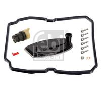 febi bilstein 100253 Transmission Oil Filter Set for automatic gearbox, with seal, o-ring and attachment screws, pack of one